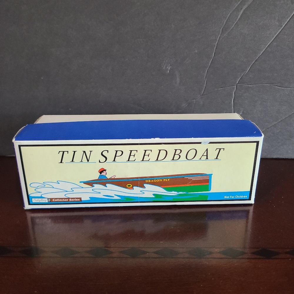 Schylling 1998 Tin speedboat wind up